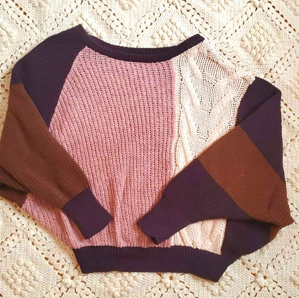 Colorblock Sweater